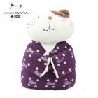 HIKOSEN CARA卡拉猫日式公仔和服风创意可爱猫咪玩偶家具摆件